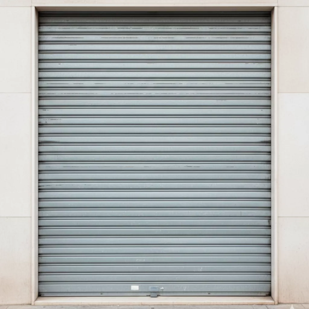 Persiana metálica de comercio en Palamós